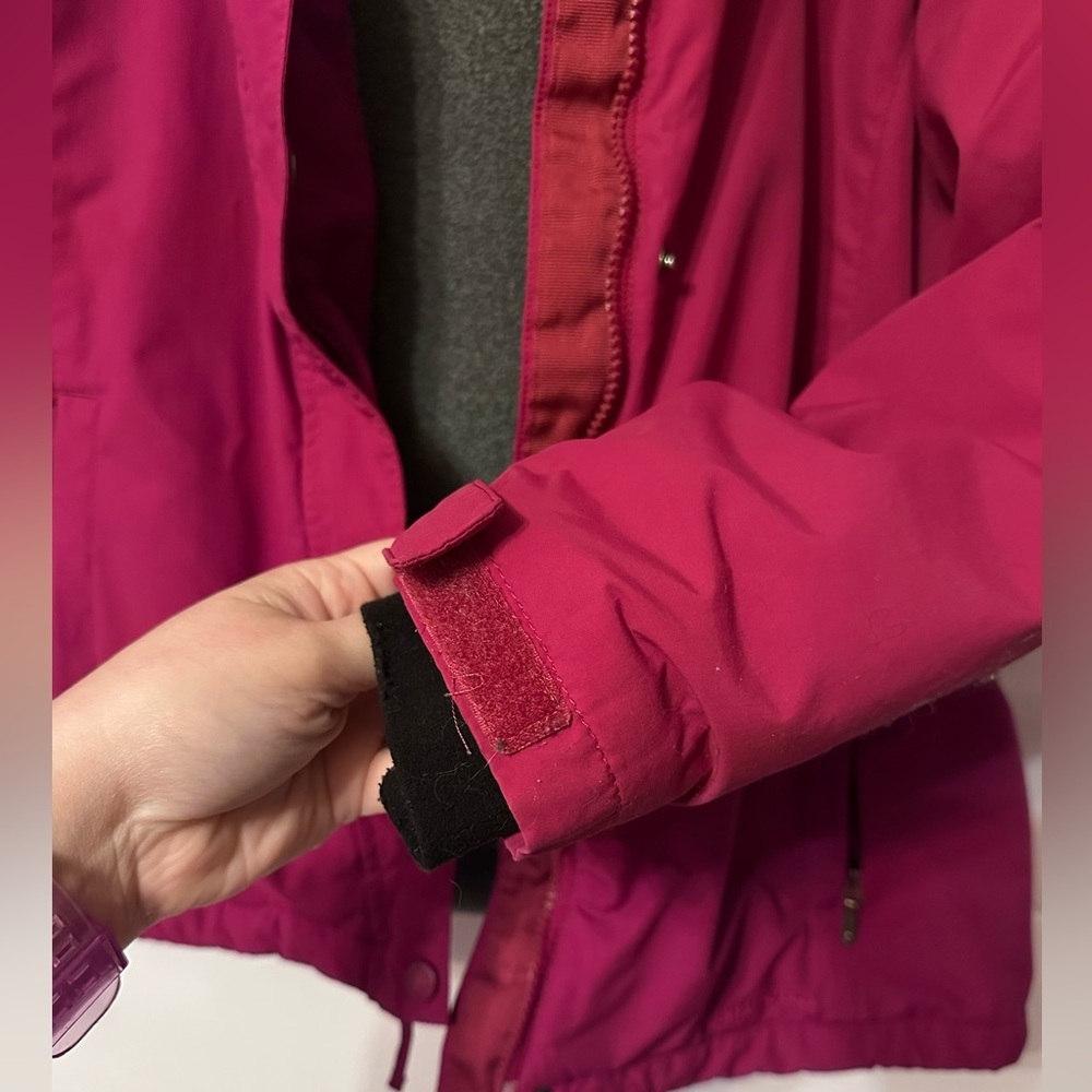 Vintage pink LLBean All Weather Jacket with Fleece Lining - Picture 7 of 9